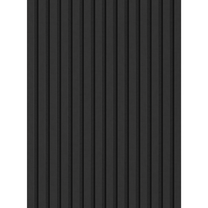 Mexen Lam-F Probe der akustischen Wandlamellen 275 x 31,5 cm, Filz 6 mm, schwarzes Leinen - S105-069-S