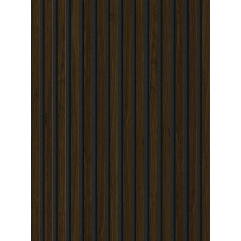 Mexen Lam-F échantillon de lames murales acoustiques, feutre 6 mm, Wenge - S105-071-S