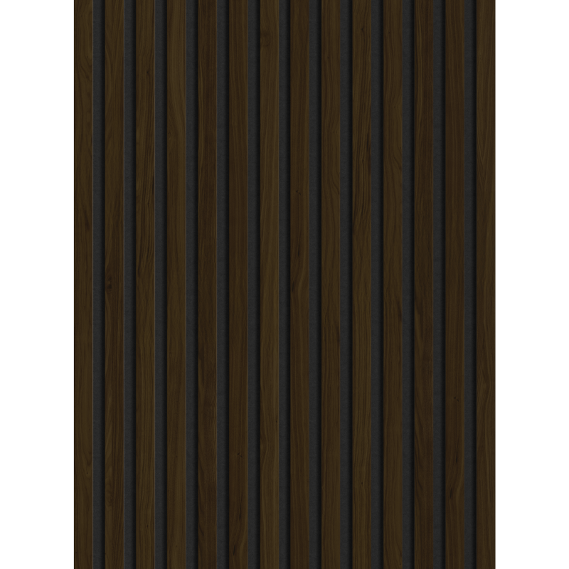 Mexen Lam-F Probe akustischer Wandlatten 275 x 31,5 cm, Filz 6 mm, Wenge - S105-071-S