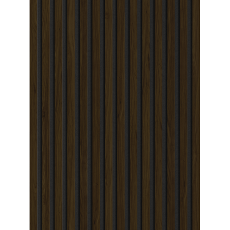 Mexen Lam-F échantillon de lames murales acoustiques, feutre 6 mm, Wenge - S105-071-S