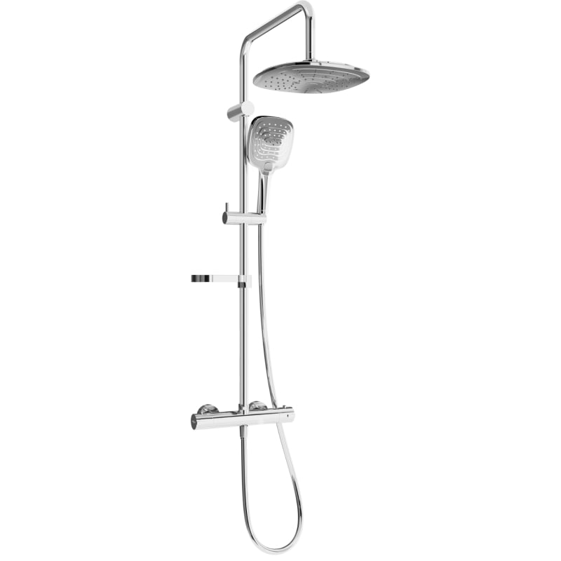 Mexen KX17 pindsterm segisti ja vihmadušiga komplekt, kroom - 771501791-00