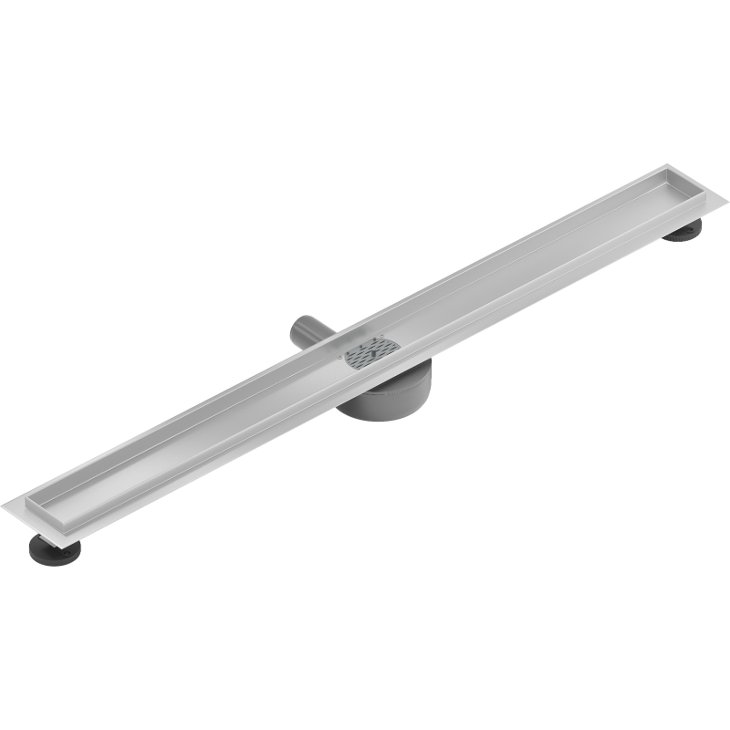 Mexen Flat 360° corpo para ralo linear rotativo 100 cm, inox - 1040100