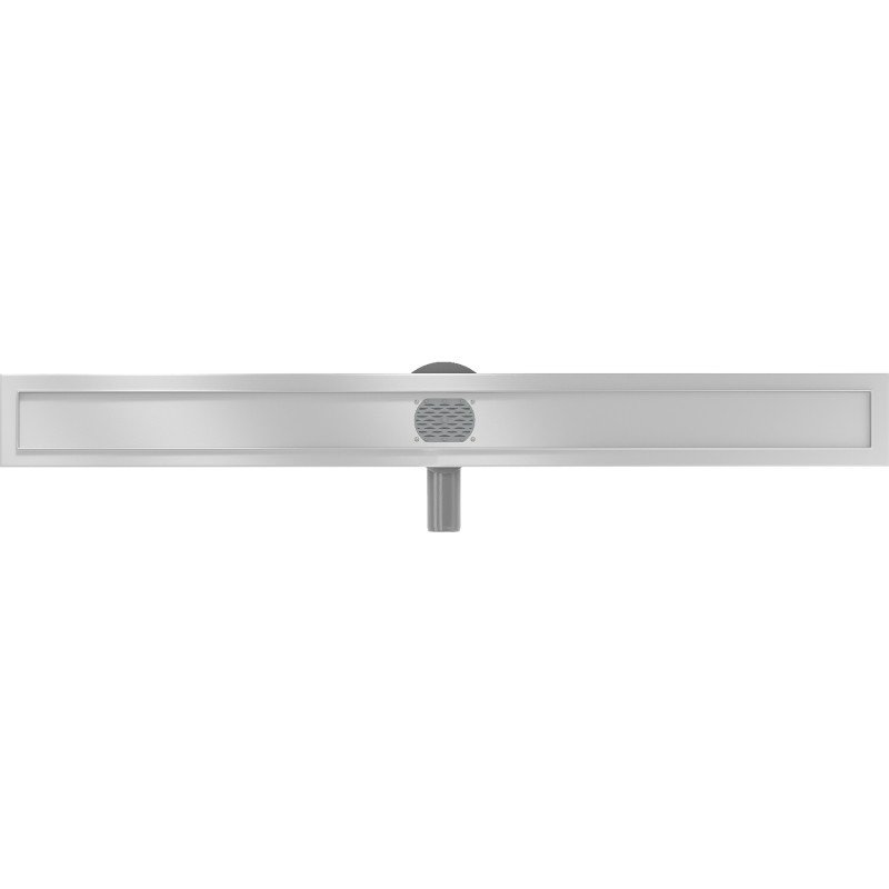 Mexen Flat 360° rotirajuće kućište za linijski odvod 100 cm, inox - 1040100