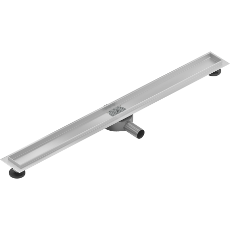 Mexen Flat 360° rotary linear drain cover 100 cm, inox - 1040100