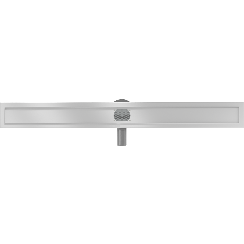 Mexen Flat 360° rotating body for linear drain 90 cm, inox - 1040090