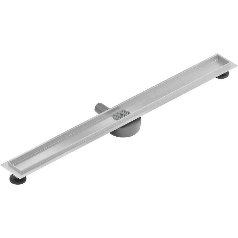 Mexen Flat 360° kućište za rotacijski linijski odvod 80 cm, inox - 1040080