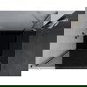 Mexen Pretoria draaideur douchecabine 90 x 90 cm, grafiet, chroom + Flat douchebak, zwart - 852-090-090-01-40-4070