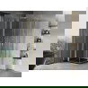 Mexen Mist Duo draaideur douchecabine 90 x 90 cm, transparant, goudkleurig - 8A4-090-090-50-00