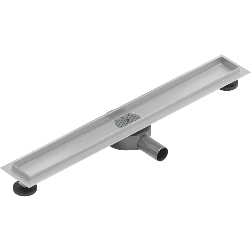 Mexen Flat 360° corps pour drain linéaire pivotant 70 cm, inox - 1040070
