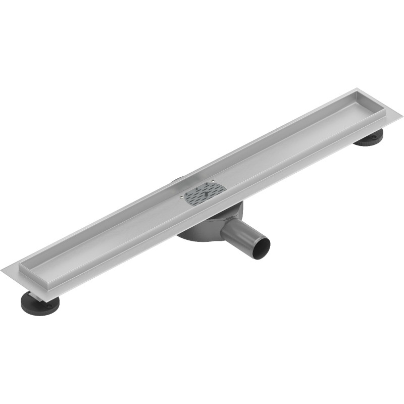 Mexen Flat 360° kućište za linijski odvod okretnog 50 cm, inox - 1040050