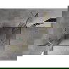 Mexen Mist Duo draaideur douchecabine 100 x 100 cm, transparant, geborsteld goud - 8A4-100-100-55-00