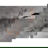 Mexen Mist Duo Duschkabine, schwenkbar, 115 x 115 cm, transparent, gebürstetes Kupfer - 8A4-115-115-65-00
