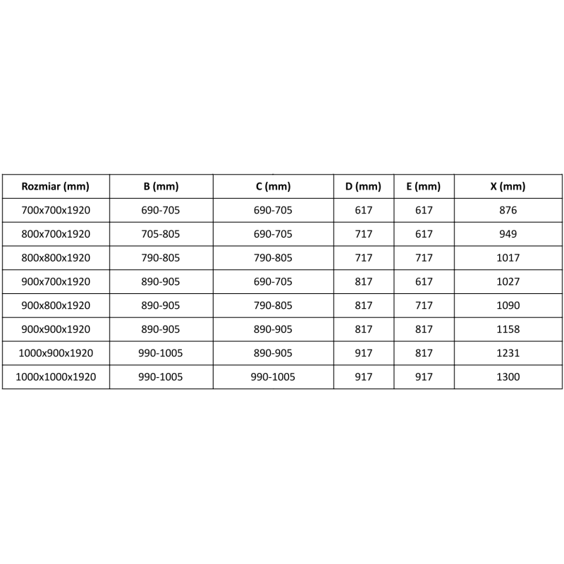 Mexen Pretoria Duo cabine de duche articulada 100 x 90 cm, transparente, preta - 852-100-090-70-00-02