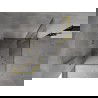 Mexen Mist L Duo draaideur douchecabine 95 x 95 cm, transparant, geborsteld goud - 8A4L-095-095-55-00