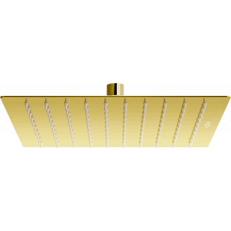 Mexen Slim regendouche 25 x 25 cm, goud - 79125-50