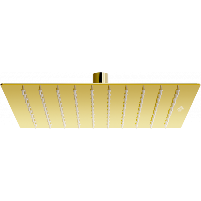 Mexen Slim soffione doccia 25 x 25 cm, oro - 79125-50