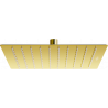 Mexen Slim regendouche 25 x 25 cm, goud - 79125-50