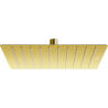 Mexen Slim soffione doccia 25 x 25 cm, oro - 79125-50