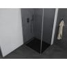 Mexen Pretoria Duschkabine schwenkbar 100 x 90 cm, grafit, chrom - 852-100-090-01-40