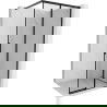 Mexen Rox douchewand Walk-in rechts 80 x 200 cm, zwart frame 8 mm, zwart - 8C2-080-003-70-70-P