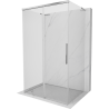 Mexen Rox-3S L 3-seinaline libisev dušinurk 105 x 110 cm, läbipaistev, kroom - 8C2L-105-110-01-00-3S