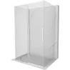Mexen Rox-3S 3-sided sliding shower cabin 120 x 95 cm, transparent, white - 8C2-120-095-20-00-3S
