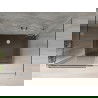 Mexen Omega kabina prysznicowa 3-ścienna, rozsuwana 100 x 80 cm, transparent, chrom + brodzik Flat - 825-100-080-01-00-3s-4070