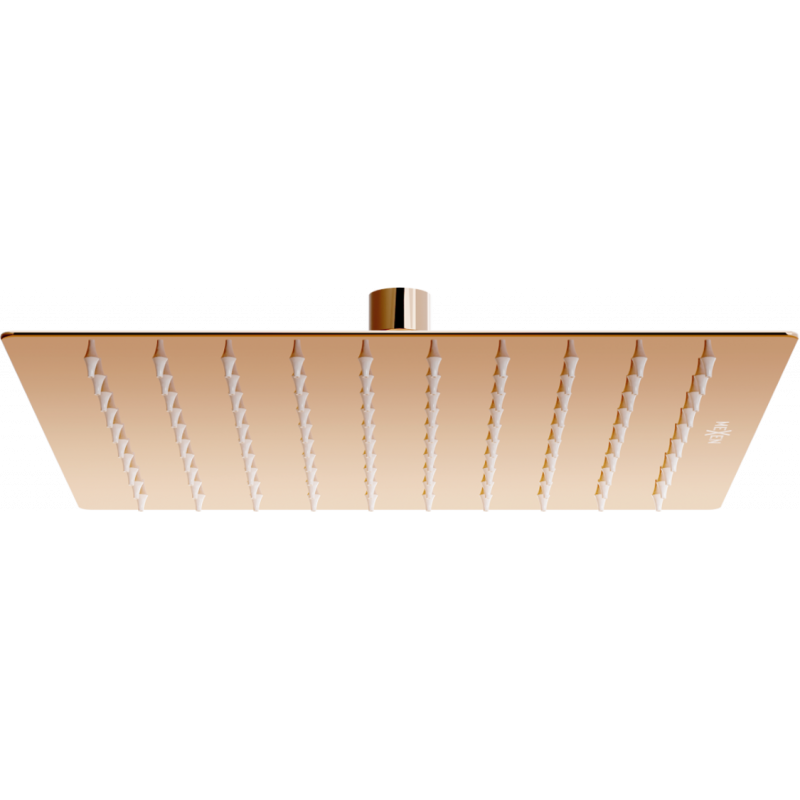 Mexen Slim regendouche 25 x 25 cm, roze goud - 79125-60