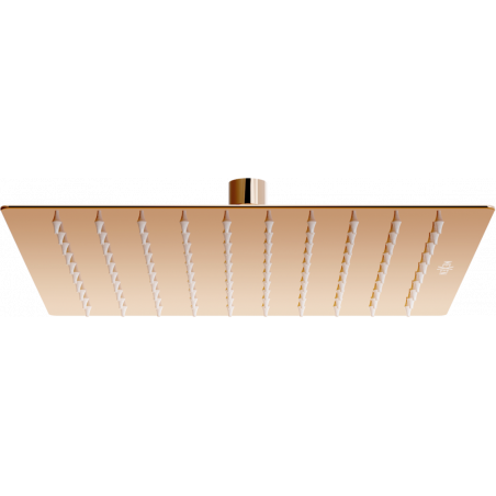 Mexen Slim deszczownica 25 x 25 cm, różowe złoto - 79125-60