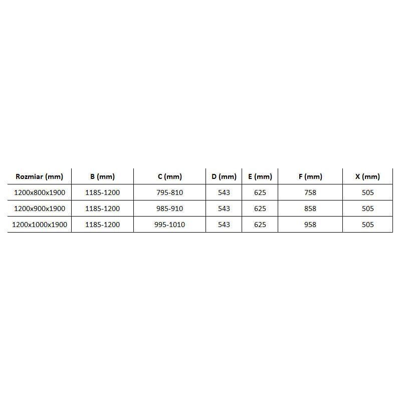 Mexen Omega-3S Duschkabine 3-seitig, Schiebetür 120x80 cm, Transparent, Chrom + Duschwanne Flat - 825-120-080-01-00-3s-4070