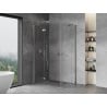 Mexen Mist H Duo Duschkabine schwenkbar 85 x 70 cm, transparent, Chrom - 8A5-085L-070P-01-00