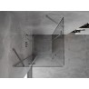 Mexen Mist-H Duo klizna tuš kabina 120 x 120 cm, transparentna, krom - 8A5-120L-120P-01-00