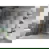 Mexen Mist H Duo Duschkabine schwenkbar 120 x 120 cm, transparent, Chrom - 8A5-120L-120P-01-00
