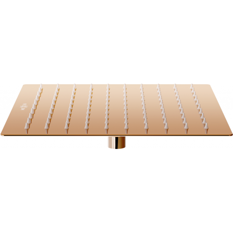 Mexen Slim takdusch 25 x 25 cm, roséguld - 79125-60