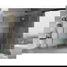 Mexen Mist H Duo Duschkabine schwenkbar 115 x 120 cm, transparent, chrom - 8A5-115L-120P-01-00