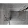 Mexen Mist-H Duo levo krilna tuš kabina 120 x 105 cm, prozorno, krom - 8A5-120L-105P-01-00