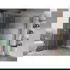Mexen Mist H Duo Duschkabine schwenkbar 115 x 100 cm, transparent, chrom - 8A5-115L-100P-01-00