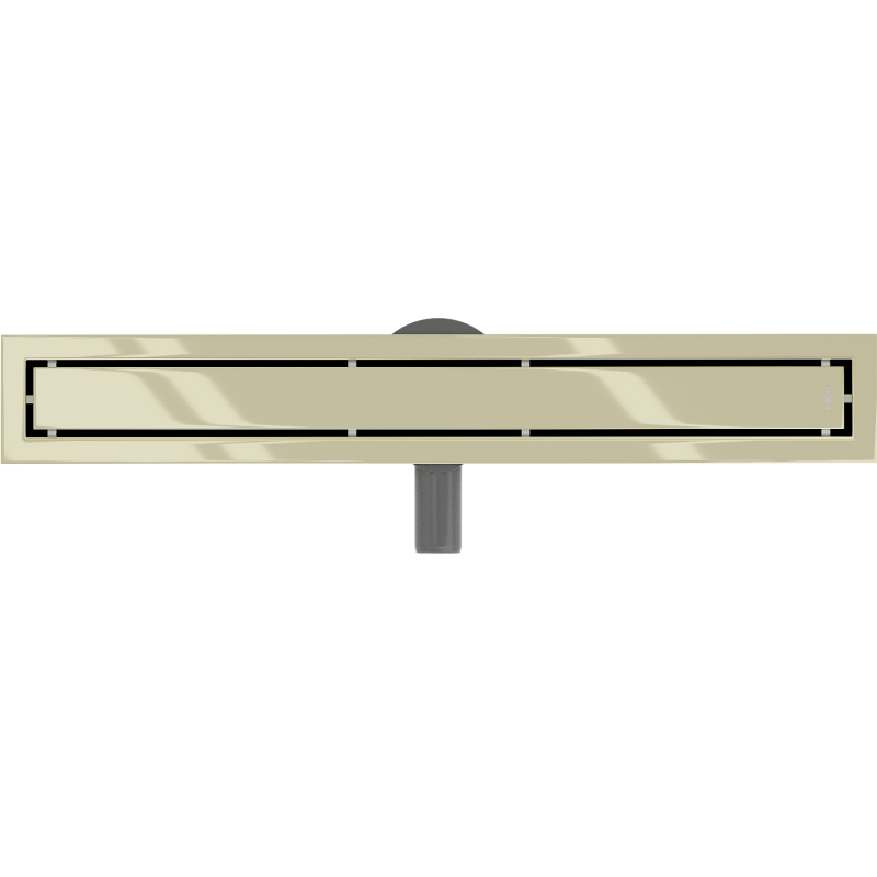 Mexen Flat 360° M13 Rotationslinienablauf 2-in-1 60 cm, Gold - 1510060-40