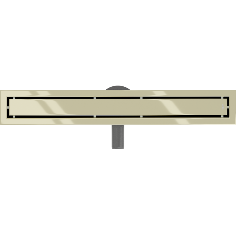 Mexen Flat 360° M13 drainage linéaire rotatif 2en1 70 cm, doré - 1510070-40