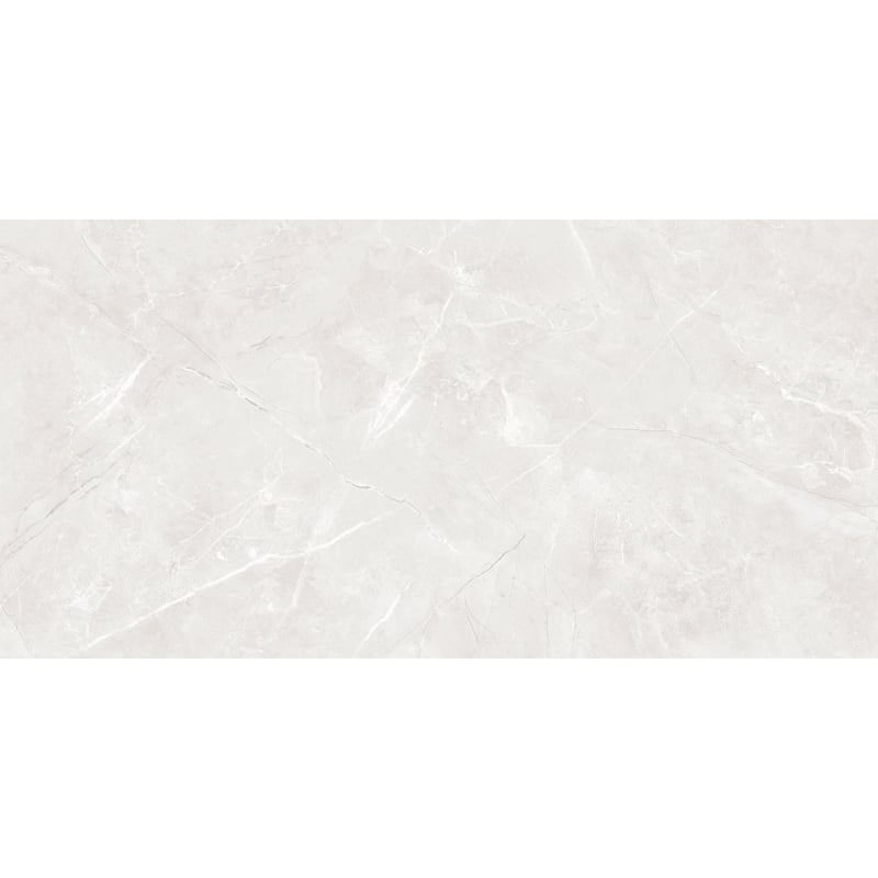 Mexen Boca White glazed rectified tile sample G1, floor-wall tile 120 x 60 cm, gloss - TL102-00-S