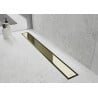 Mexen Flat 360° M13 odpływ liniowy obrotowy 2w1 90 cm, złoty - 1510090-40