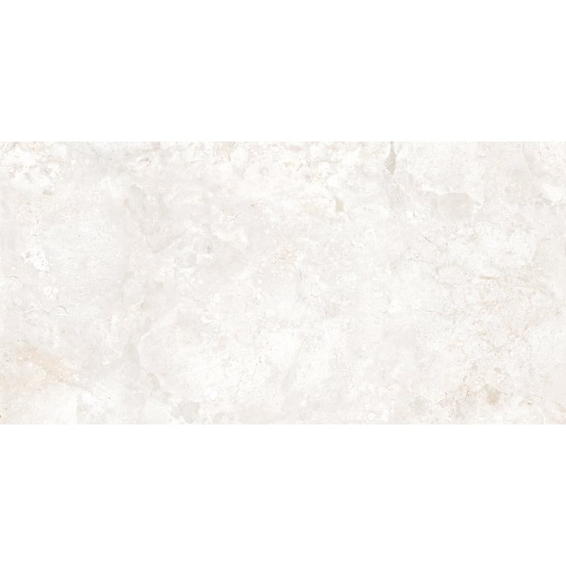 Mexen Tubac White glazed rectified tile sample G1, floor-wall tile 120 x 60 cm, gloss - TL118-01-S