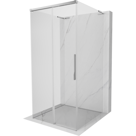 Mexen Rox-3S L kabina prysznicowa 3-ścienna rozsuwana 90 x 90 cm, transparent, chrom - 8C2L-090-090-01-00-3S