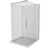 Mexen Rox-3S L 3-wall sliding shower cabin 120 x 120 cm, transparent, chrome - 8C2L-120-120-01-00-3S