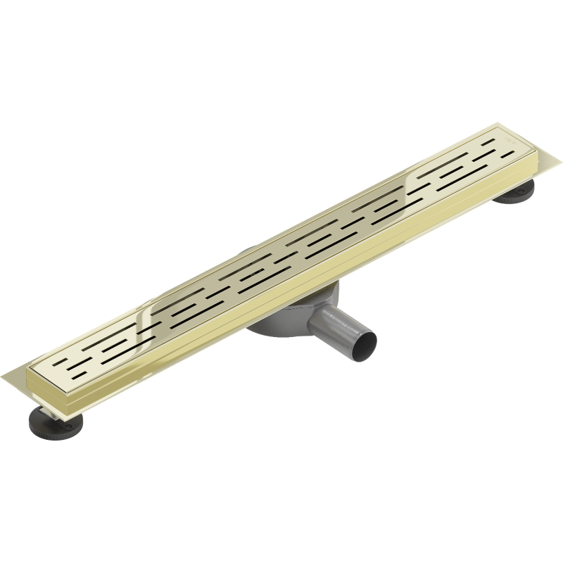 Mexen Flat 360° M01 canalisation linéaire rotative 60 cm, dorée - 1520060-40