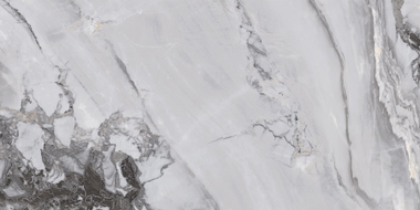 Mexen Limos Grey Sample of Glazed Rectified Gres Tile G1, Floor and Wall Tile, Glossy - TL127-01-S