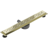 Mexen Flat 360° M01 draaibare lijnafvoer 70 cm, goud - 1520070-40