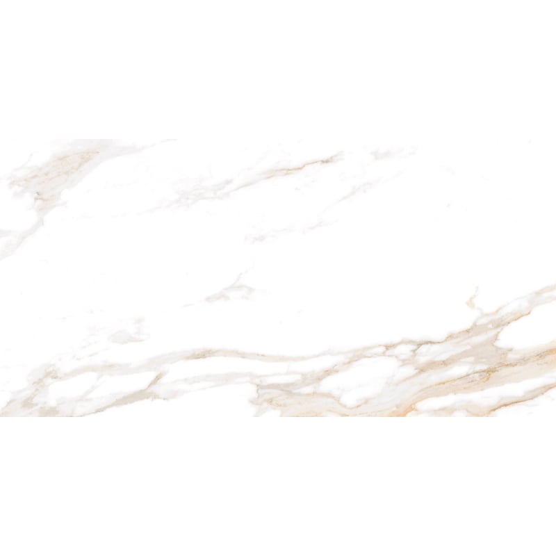 Mexen Belinda Gold glazed rectified porcelain stoneware sample G1, floor-wall tile 120 x 60 cm, gloss - TL132-00-S