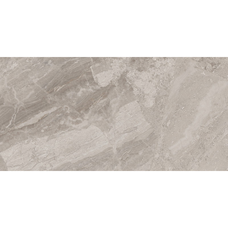Mexen Reno Siva vzorec glaziranega rektificiranega gres porcelana G1, talna in stenska ploščica, sijaj - TL133-02-S