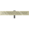 Mexen Flat 360° M12 caniveau linéaire pivotant 70 cm, doré - 1521070-40